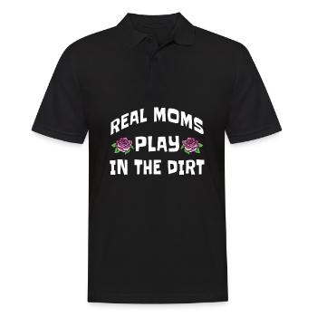 Hobbygärtner Garten Mutter Gärtnerische Mama - Männer Poloshirt - Schwarz - Vorne - Kai (181cm)