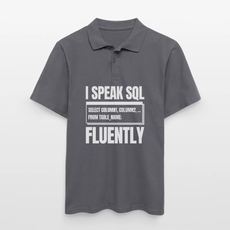 Développeur Codeur Programmeur SQL Polo Homme