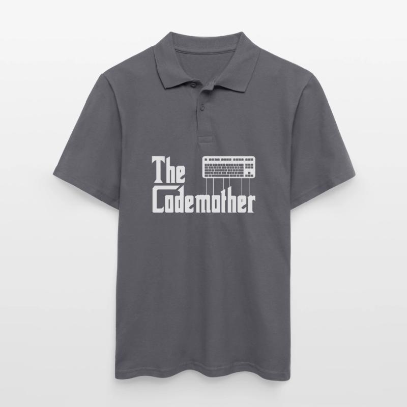 Developer Coder Programmer Funny Men's Polo Shirt