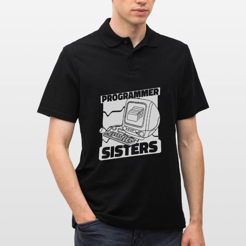 Developer Coder Programmer Computer Polo Homme