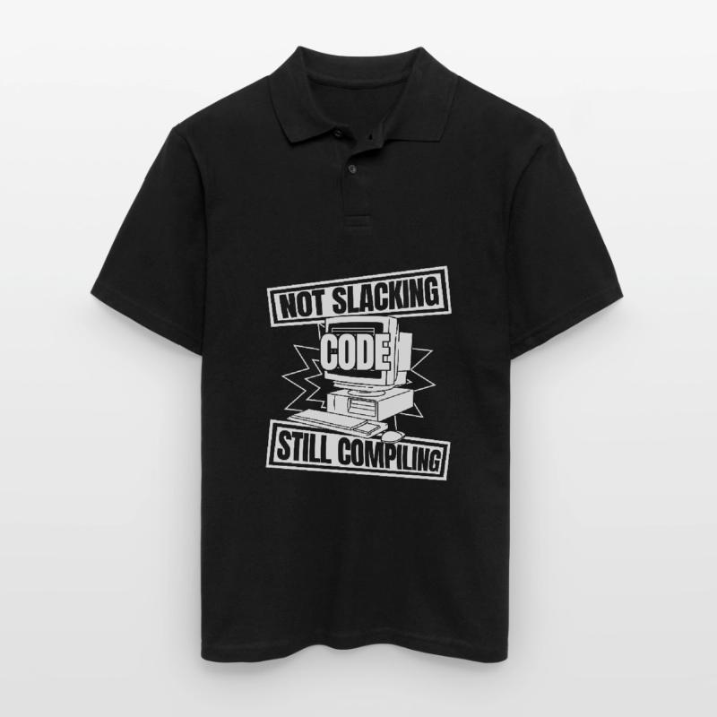 Developer Coder Programmer Computer Polo Homme