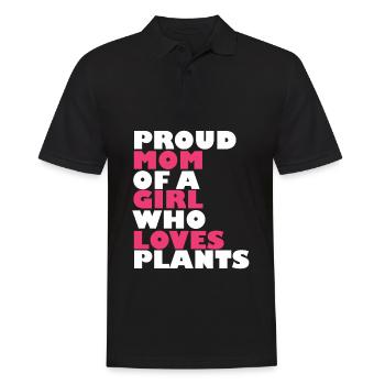 Hobbygärtner Garten Mutter Gärtnerische Mama - Männer Poloshirt - Schwarz - Vorne - Kai (181cm)
