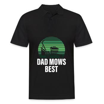 Hobbygärtner Garten Lustig Gärtnerischer Vater - Männer Poloshirt - Schwarz - Vorne - Kai (181cm)