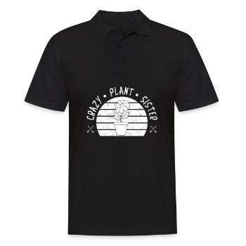 Hobby Gardener Garden Funny - Men's Polo Shirt - black - Front - Kai (181cm)