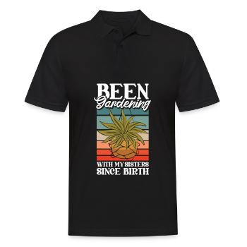 Hobby Jardinier Jardinier Jardinier Sœur - Polo Homme - noir - Devant - Kai (181cm)