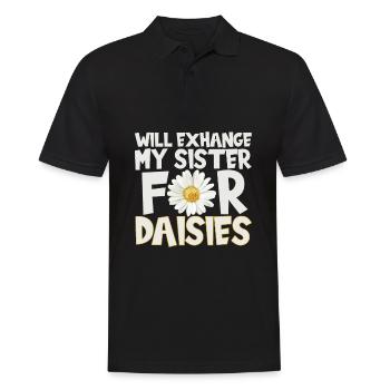 Marguerites de jardin Hobby Gardener - Polo Homme - noir - Devant - Kai (181cm)