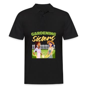 Hobby Jardinier Jardinier Jardinier Sœur - Polo Homme - noir - Devant - Kai (181cm)
