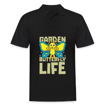 Jardinier amateur vie de jardin - Polo Homme - noir - Devant - Kai (181cm)