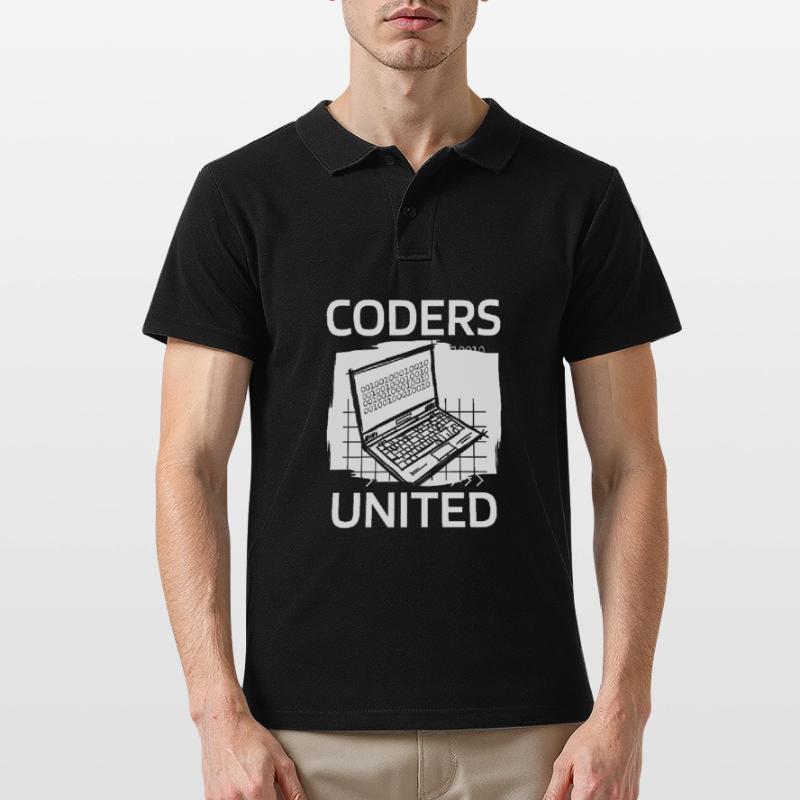 Programmeur Codeur développeur Polo Homme