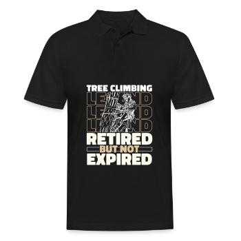 Arboriculteur Arboriculteur à la retraite - Polo Homme - noir - Devant - Kai (181cm)
