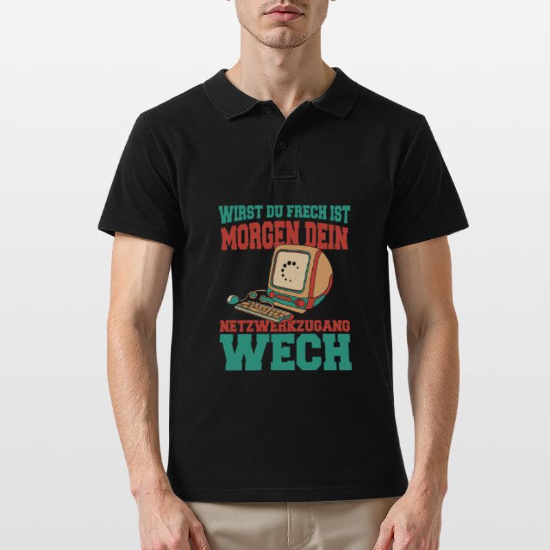 Entwickler Coder Programmierer Witzig Männer Poloshirt