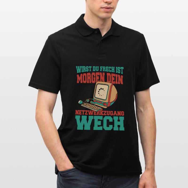 Entwickler Coder Programmierer Witzig Männer Poloshirt