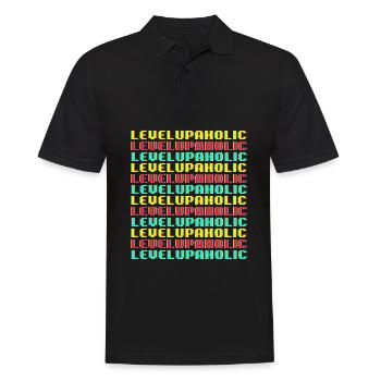 Gamer Gaming High - Polo Homme - noir - Devant - Kai (181cm)