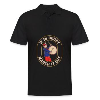 Fanfahrzug Spielmannszug Lustig - Polo Homme - noir - Devant - Kai (181cm)