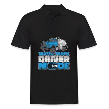 Truck Driver Trucker Truck Driver Funny - Men's Polo Shirt - black - Front - Kai (181cm)
