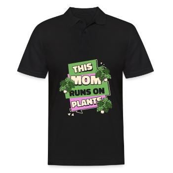 Hobby Jardinier Jardin Mère Horticulture Maman - Polo Homme - noir - Devant - Kai (181cm)