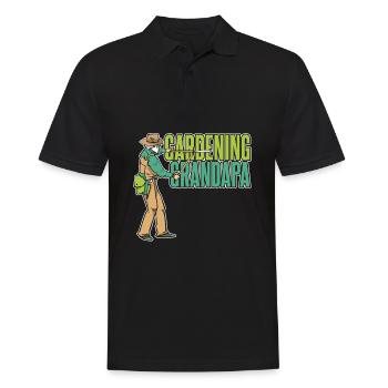 Hobbygärtner Garten Gärtnerischer Vater - Männer Poloshirt - Schwarz - Vorne - Kai (181cm)