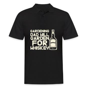 Hobbygärtner Garten Gärtnerischer Vater - Männer Poloshirt - Schwarz - Vorne - Kai (181cm)