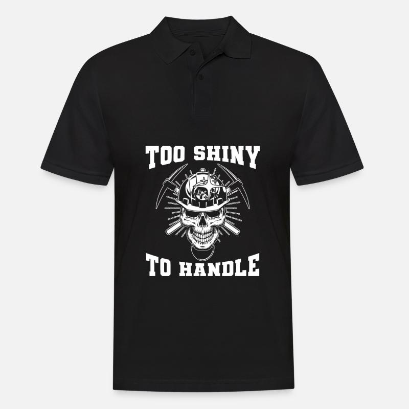 Engineer Mining Engineer - Men's Polo Shirt - black