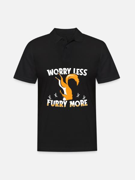Furry Fandom Fursuits Funny - Men's Polo Shirt - black