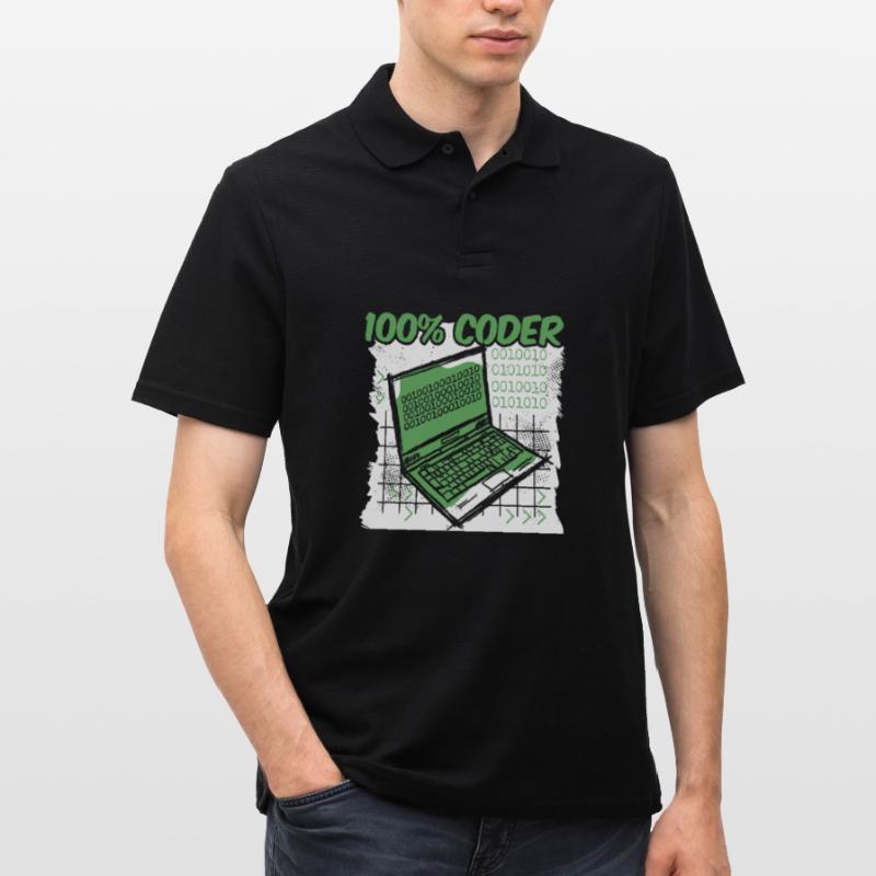 Programmeur Codeur développeur Polo Homme