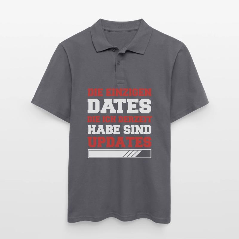 Entwickler Coder Programmierer Männer Poloshirt