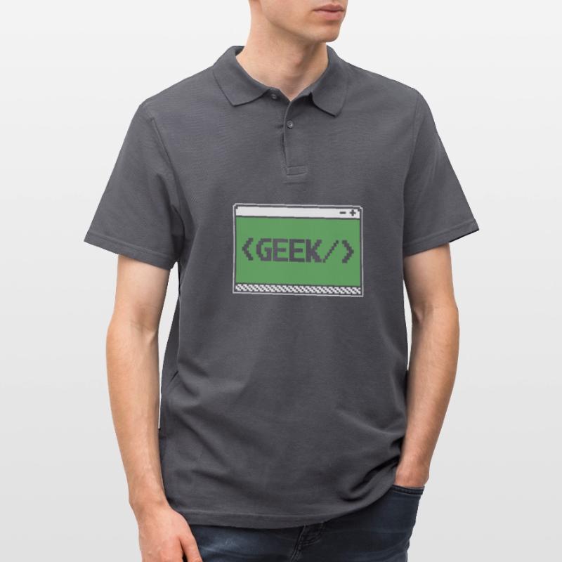 Développeur Coder Programmeur Geek Polo Homme