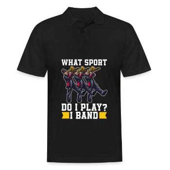 Fanfahrzug Spielmannszug Lustig - Polo Homme - noir - Devant - Kai (181cm)