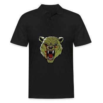 Zombie Halloween Cool - Polo Homme - noir - Devant - Kai (181cm)