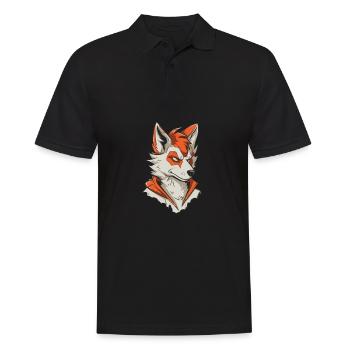 Furry Fandom Fursuits - Polo Homme - noir - Devant - Kai (181cm)