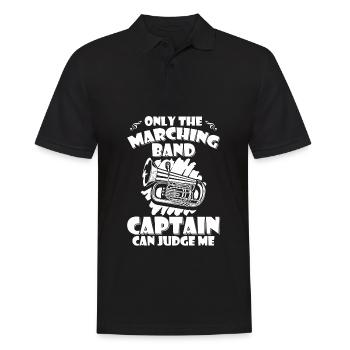 Fanfare procession tuba - Men's Polo Shirt - black - Front - Kai (181cm)