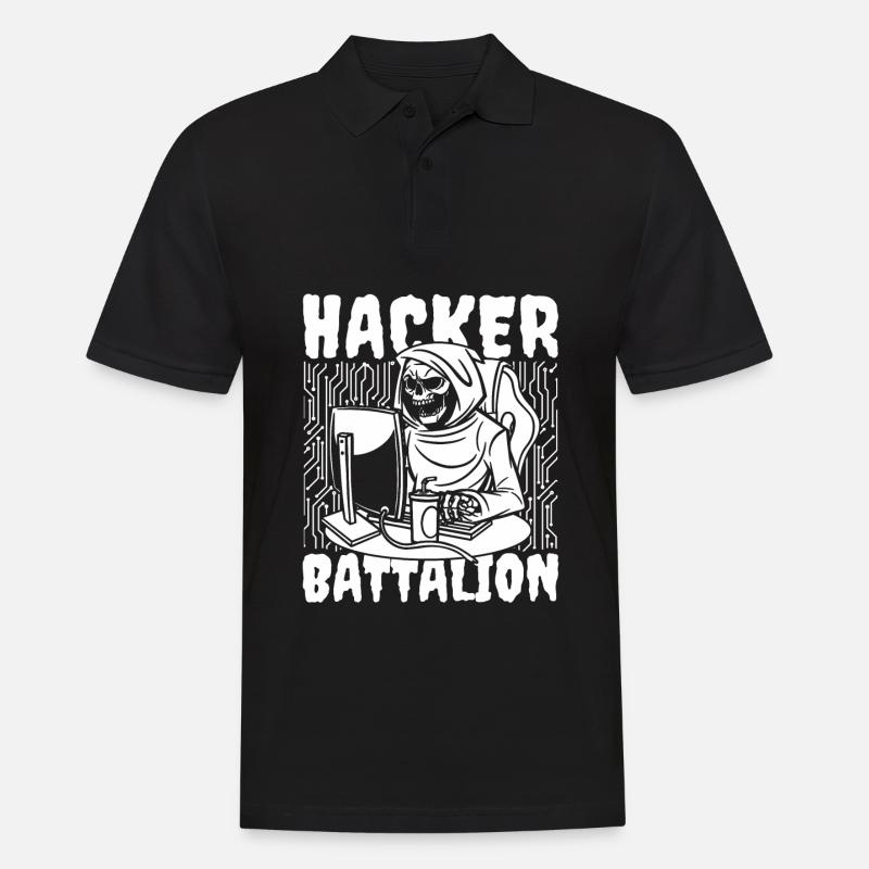 Programmeur Codeur développeur - Polo Homme - noir