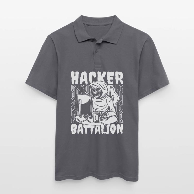 Entwickler Coder Programmierer Männer Poloshirt