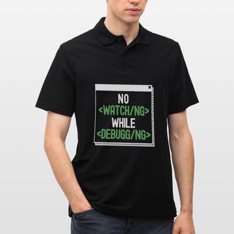Entwickler Coder Programmierer Humor Männer Poloshirt