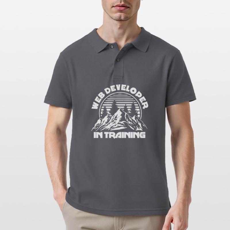 Web Developer Web Developer Training Men's Polo Shirt