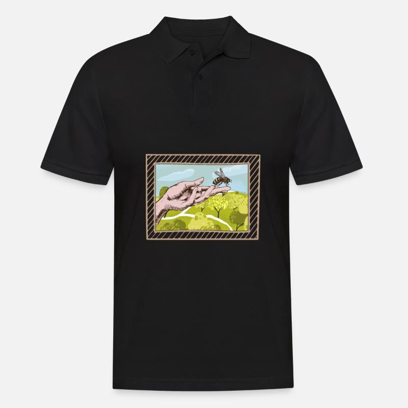 Beekeeper Beekeeper Cool - Men's Polo Shirt - black