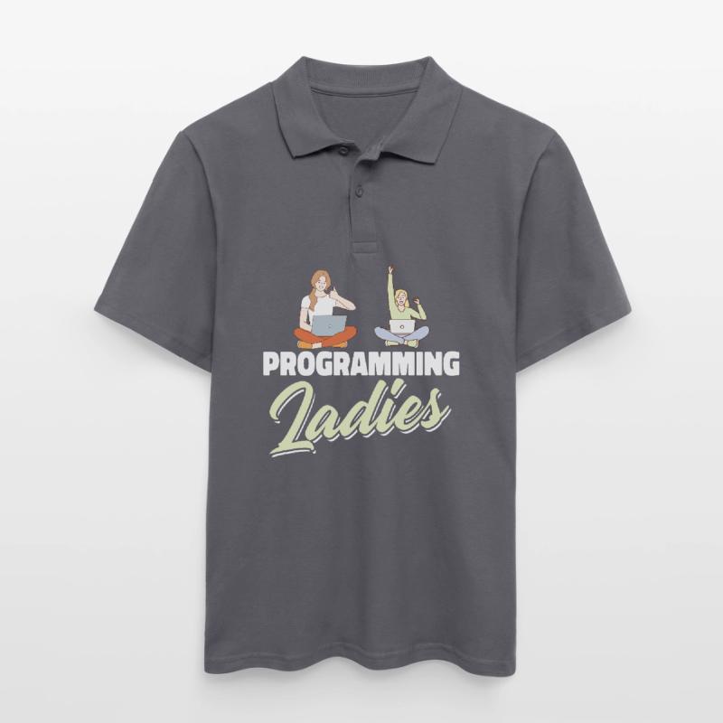 Entwickler Coder Programmierer Dame Männer Poloshirt