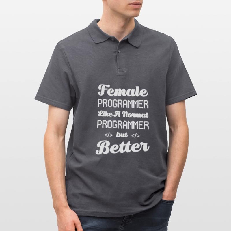 Developer Coder Programmer Programmer Men's Polo Shirt
