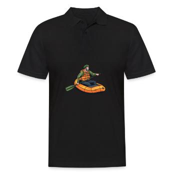 Rafting - Polo Homme - noir - Devant - Kai (181cm)
