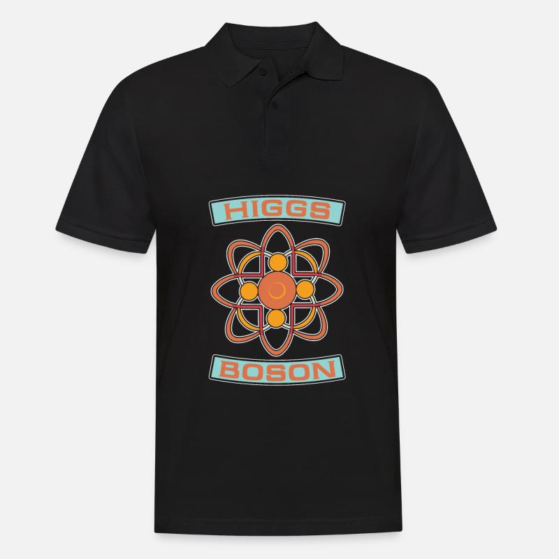 Physik Phyiker Higgs Boson Quantenphysik - Männer Poloshirt - Schwarz