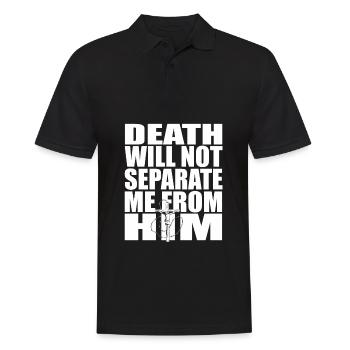 Christ Christentum - Männer Poloshirt - Schwarz - Vorne - Kai (181cm)