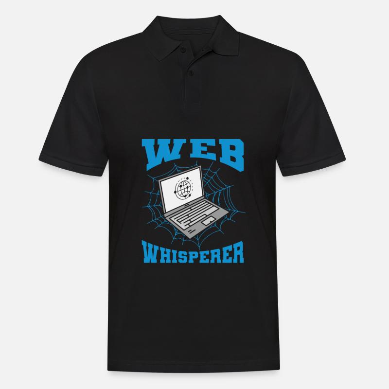 Web Developer Web Developer Funny - Men's Polo Shirt - black