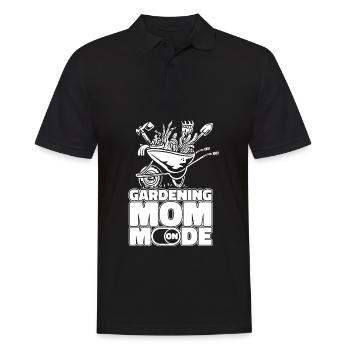 Jardinier amateur jardin maman - Polo Homme - noir - Devant - Kai (181cm)
