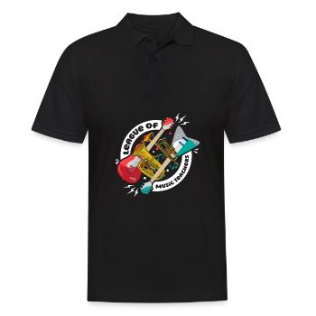 Musiklehrer Musik Lehrer Liga - Männer Poloshirt - Schwarz - Vorne - Kai (181cm)