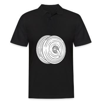 Fan train marching band - Men's Polo Shirt - black - Front - Kai (181cm)
