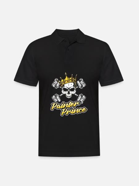 Painter Varnisher Prince - Men's Polo Shirt - black