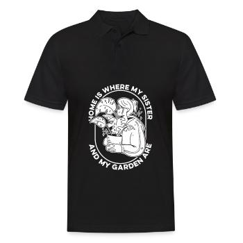 Jardinier amateur jardinier jardinier - Polo Homme - noir - Devant - Kai (181cm)