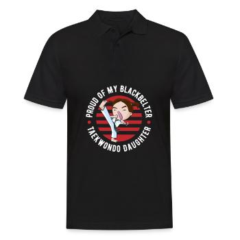 Taekwondo Père Taekwondo - Polo Homme - noir - Devant - Kai (181cm)
