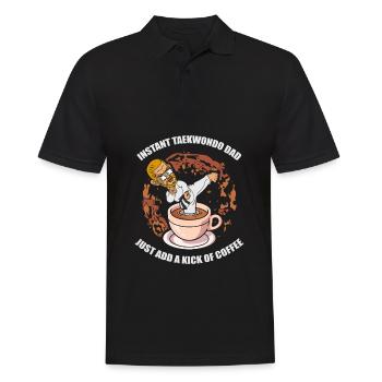 Taekwondo Père Taekwondo - Polo Homme - noir - Devant - Kai (181cm)