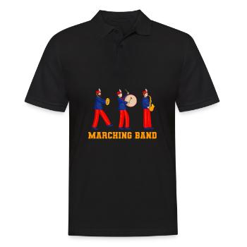 Train de ventilateur Spielmannszug Cool - Polo Homme - noir - Devant - Kai (181cm)